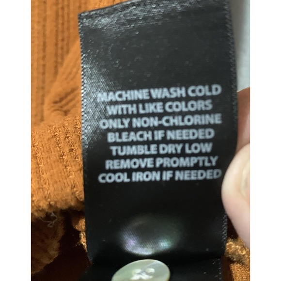 Shyanne Blouse Womens 2XL Brown Button Front Ruffle‎ Trim Sleeveless Top Boho - Picture 7 of 11